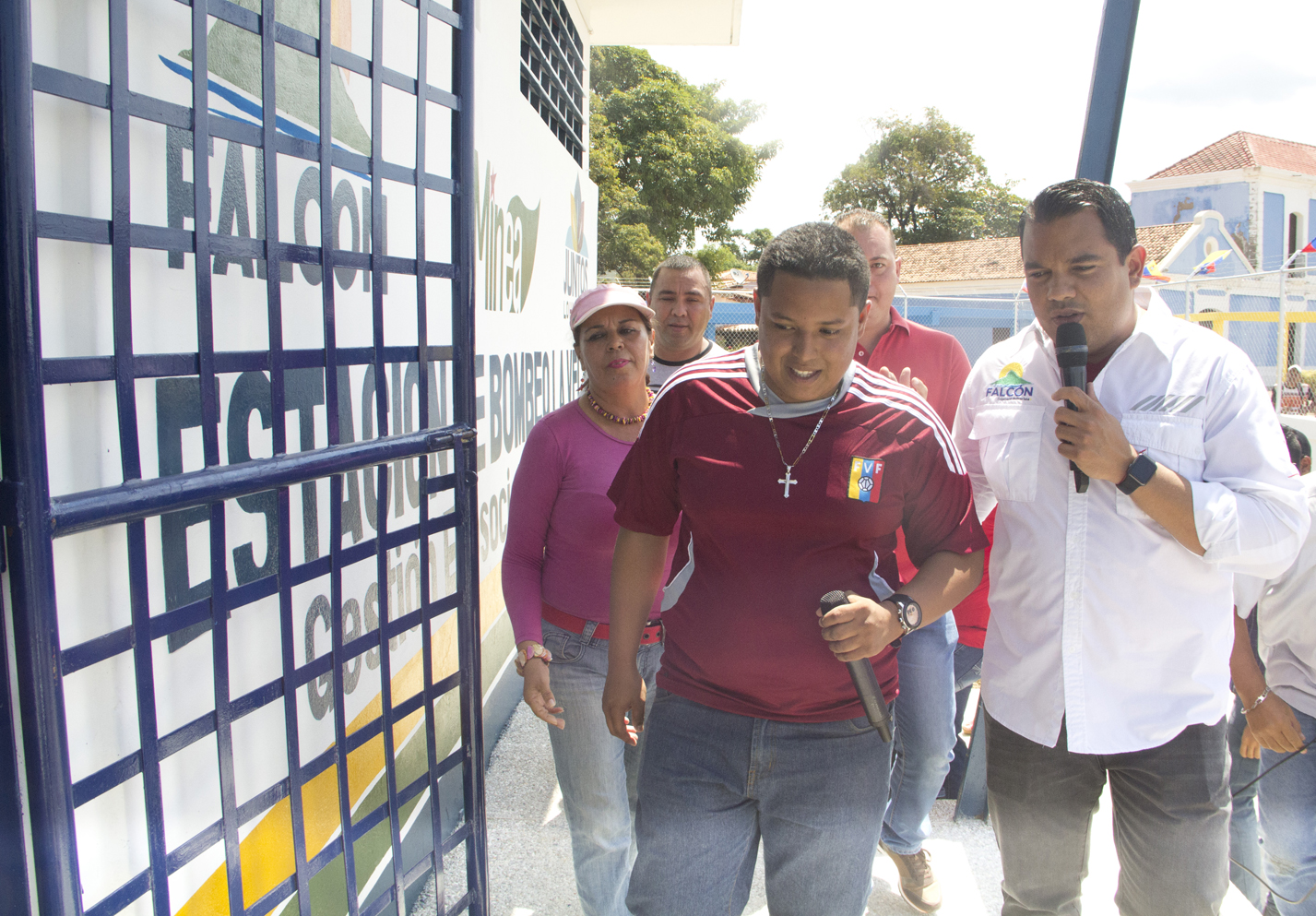 reinauguracion estacion de bombeo de aguas servidas la Vela