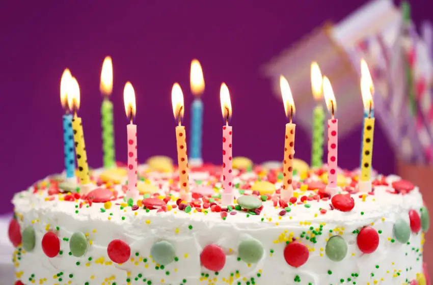  El origen de las velas en las tortas de cumpleaños