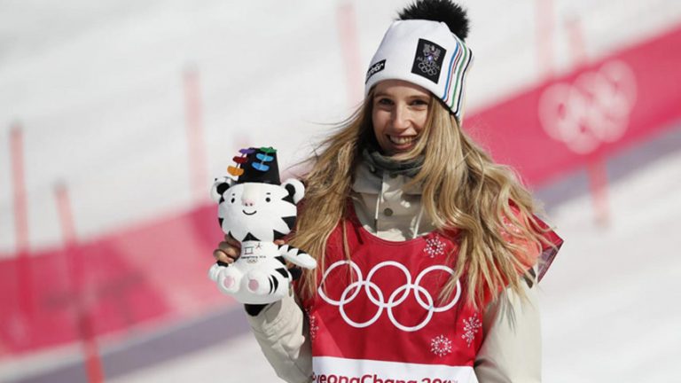  Anna Gasser se proclamó campeona de snowboard en PyeongChang