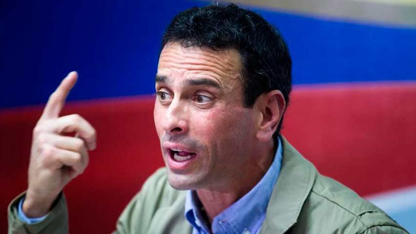  Capriles pide “trabajar juntos” a quienes buscan cambio Gobierno en Venezuela