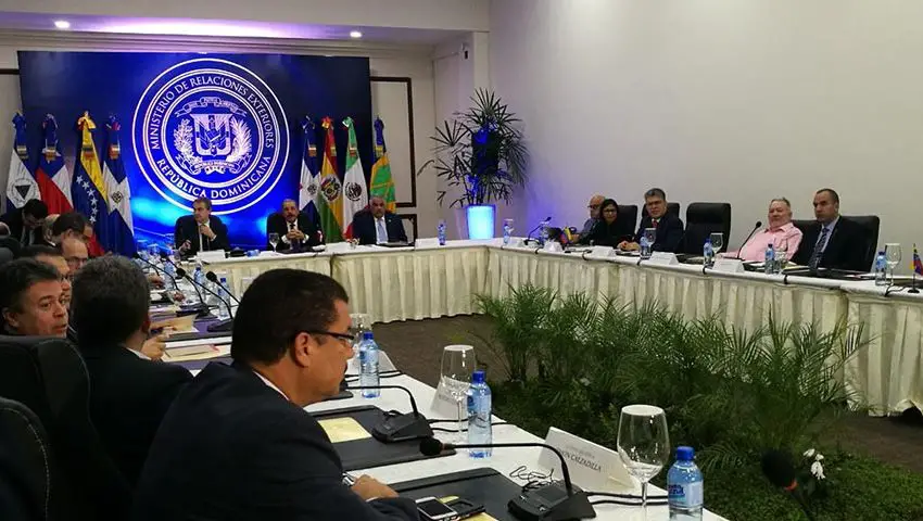 Suspendida reunión de diálogo entre gobierno y oposición venezolana en Dominicana