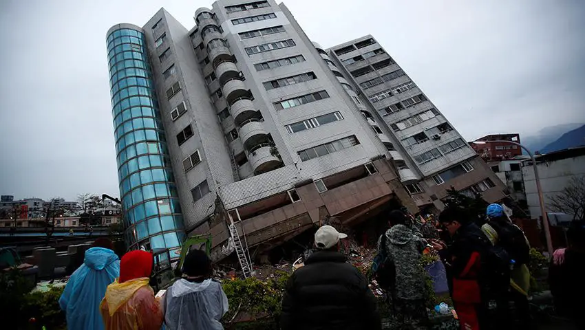  Suben a cinco los muertos en el terremoto en Taiwán