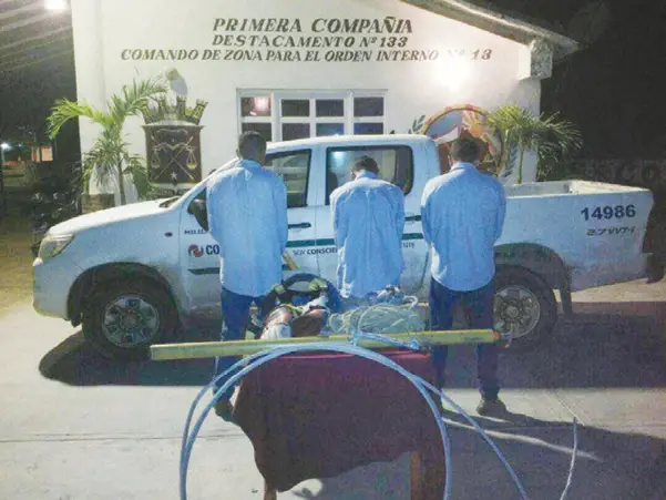  Detienen a tres trabajadores de Corpoelec por hurto en el municipio Silva