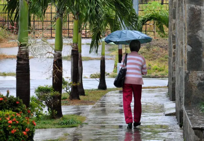  Se prevé lunes de lluvias en gran parte del territorio nacional