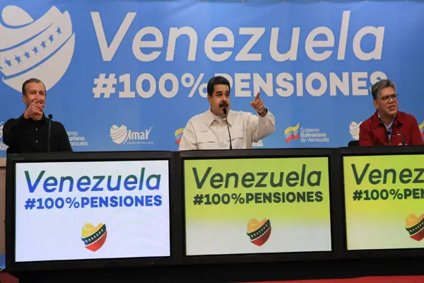  Nicolás Maduro: Venezuela es territorio 100% de adultos mayores pensionados