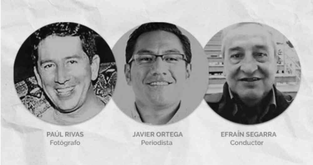  Ecuador entrega vehículo de periodistas asesinados a familia