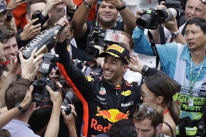  Fórmula 1: Ricciardo gana el Gran Premio de Mónaco desde la pole
