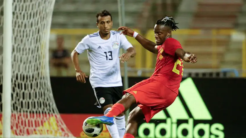  Bégica goleó a Egipto en amistoso internacional