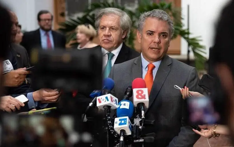  Duque pidió apoyo a denuncia de la OEA contra Venezuela ante la CPI