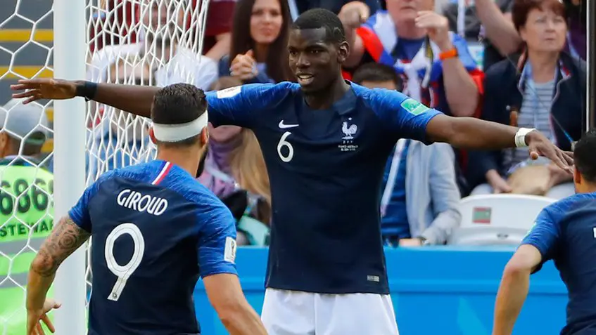  Francia derrotó a Australia 2-1 en reñido duelo
