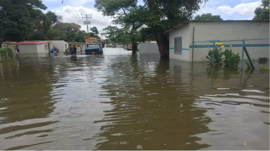 Inundaciones en el estado Bolívar han dejado 11.772 personas afectas