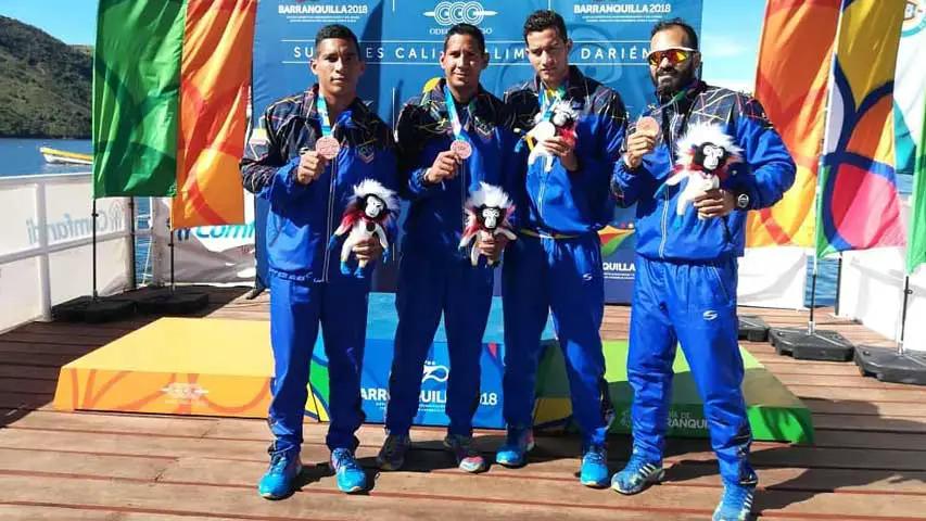  Canotaje criollo sumó bronce en los Centroamericanos
