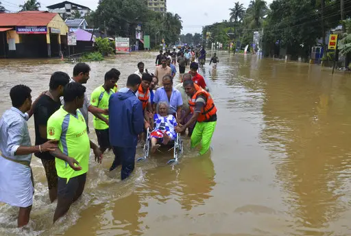 Inundaciones causan 160 muertos en India