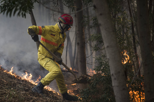  Portugal lucha contra un gran incendio en el sur del país
