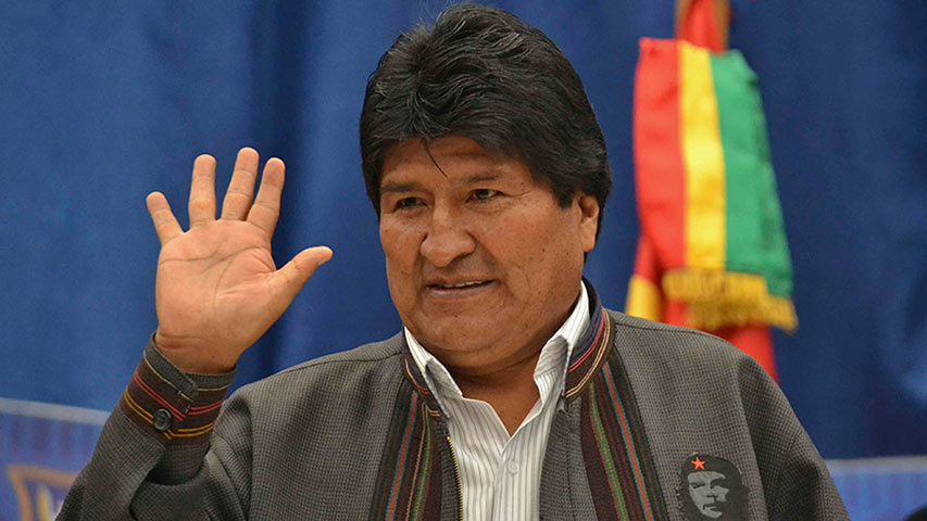  Evo Morales aumenta ventaja en intención de votos de cara a comicios
