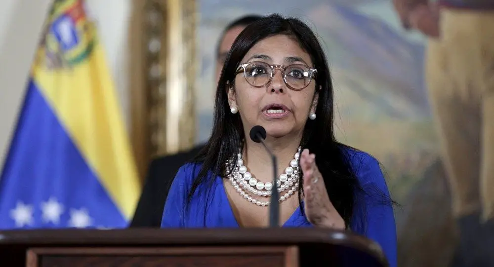  Delcy Rodríguez: «EE.UU. debe sacar sus manos de Nicaragua, Cuba y Venezuela»