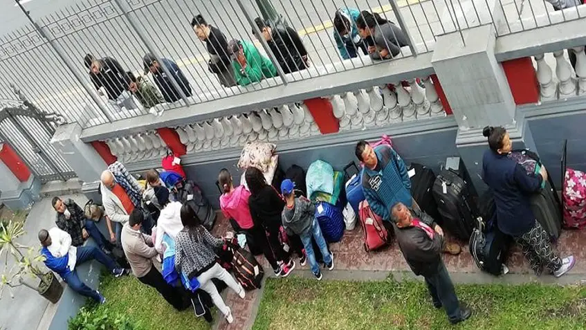  Este martes 90 venezolanos regresan desde Perú