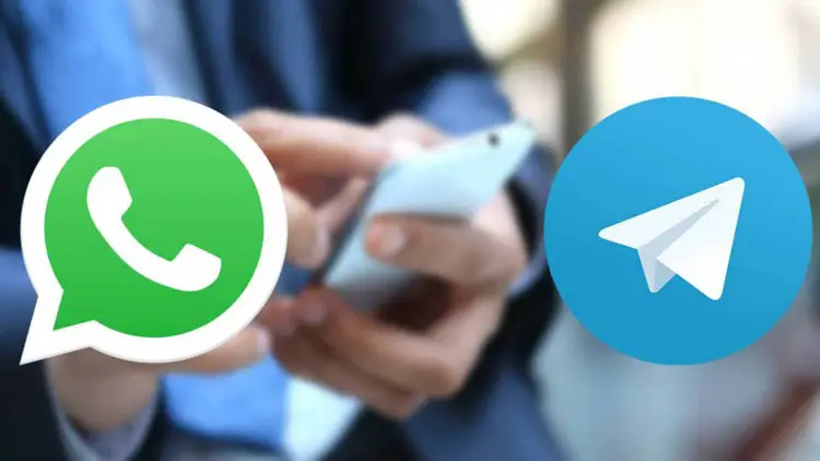 Telegram y Whatsapp diferencias