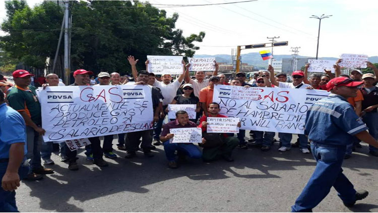  Trabajadores de Anzoátegui exigen elegir nueva Central Socialista