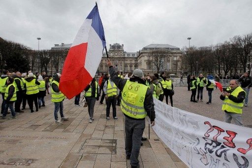 Disturbios en París en protestas de «chalecos amarillos»