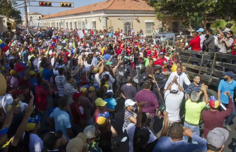 Coro marchó por una Venezuela de paz, libertad y progreso