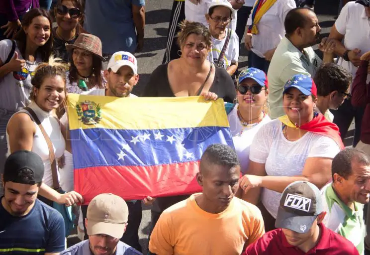 Coro marchó por una Venezuela de paz, libertad y progreso