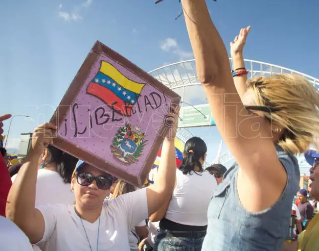 Coro marchó por una Venezuela de paz, libertad y progreso