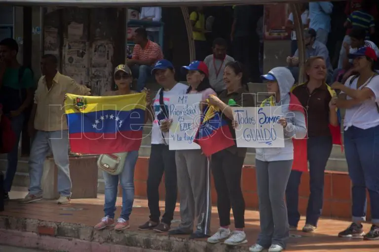 Así estuvo la concentración opositora de este #30Enero en Coro