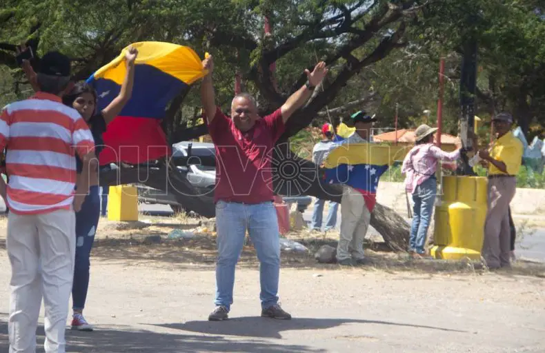 Así estuvo la concentración opositora de este #30Enero en Coro