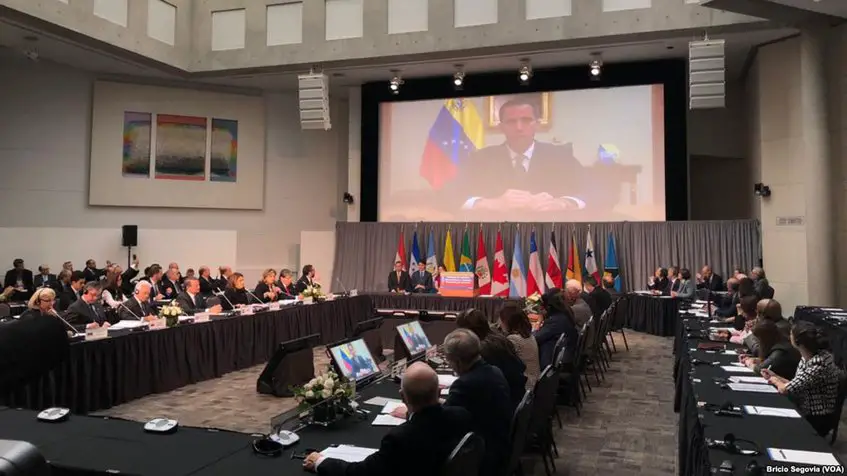  Grupo de Lima abrió debate en Canadá sobre situación de Venezuela