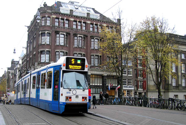 Tranvía en Holanda