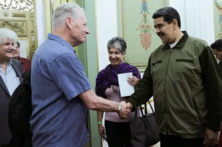 Presidente Maduro se reunió con activistas de EEUU