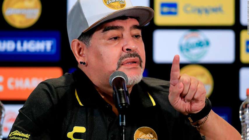  Maradona critica a Infantino por aumentar equipos en Catar 2022