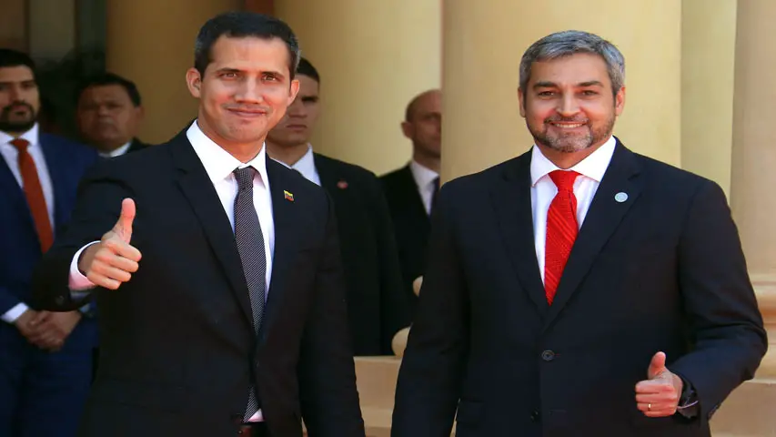 Presidente de Paraguay reafirmó su respaldo a Guaidó