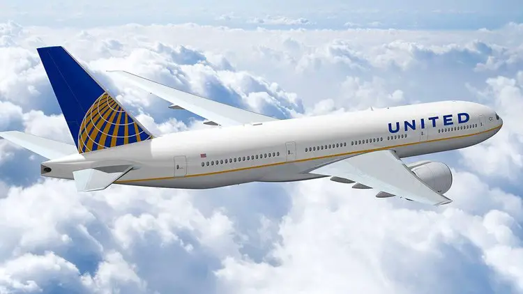 Avión United Airline