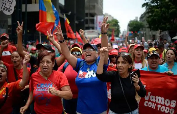 Hoy el Oficialismo marchará para celebrar la salida de Venezuela de la OEA
