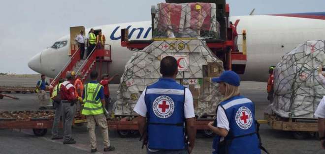 Primer envío de ayuda humanitaria de la Cruz Roja llegó a Venezuela