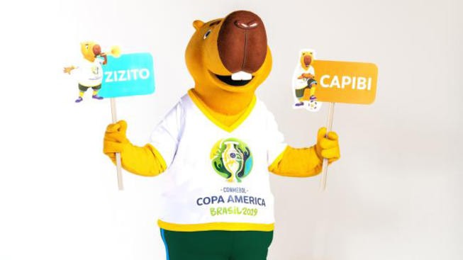  Conozca a la mascota y el balón de la Copa América de Brasil 2019