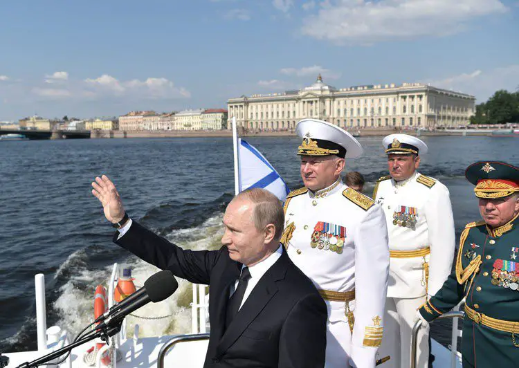 Putin día de la armada