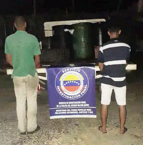 Sipef incauta 600 litros de gasoil en Boca de Aroa