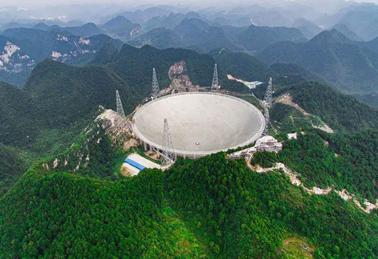  Telescopio chino registra misteriosas señales del espacio