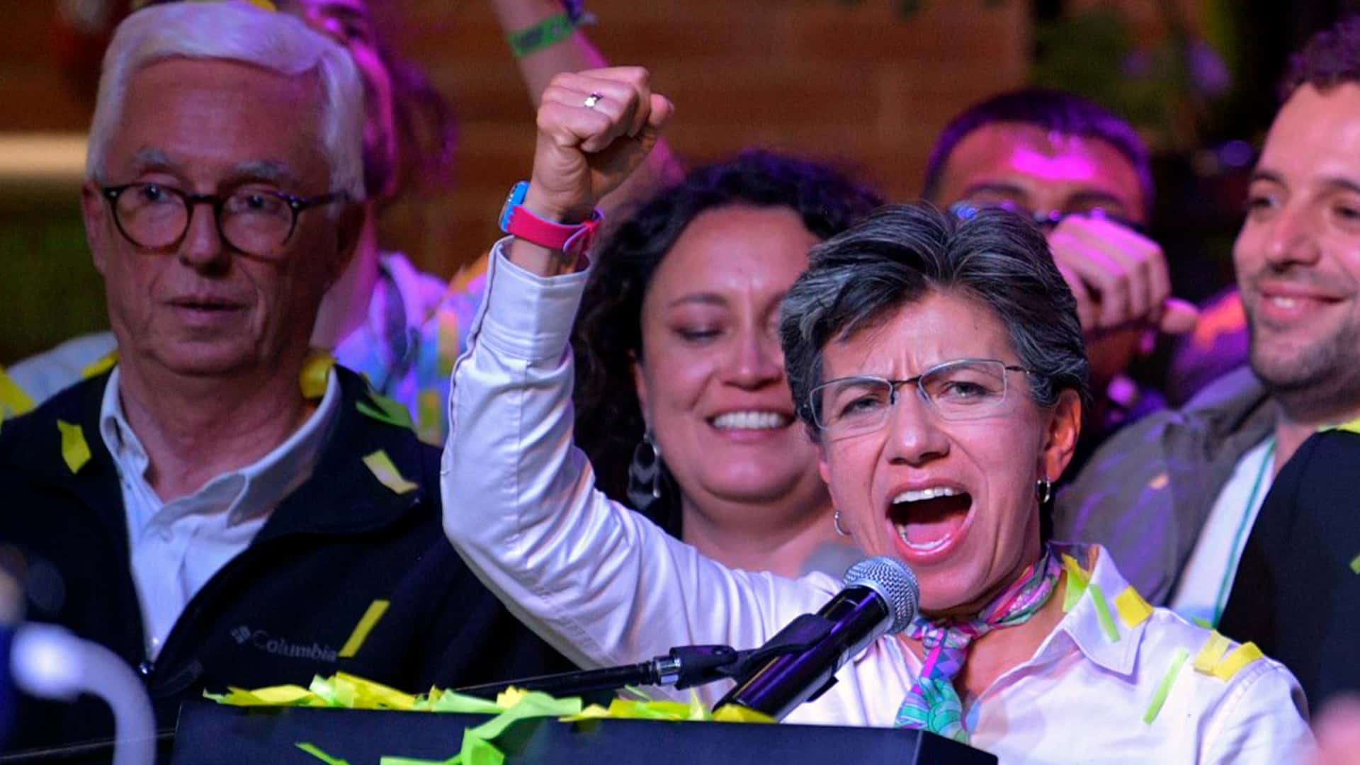 Claudia López derrotó al "machismo y la homofobia", y es la primera alcaldesa de Bogotá