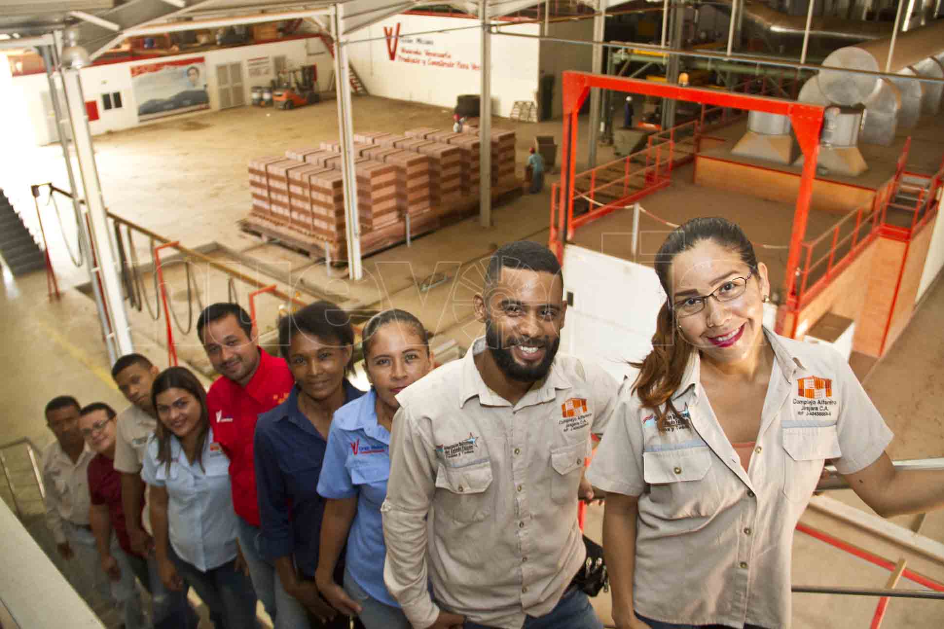 Trabajadores de cinco años
