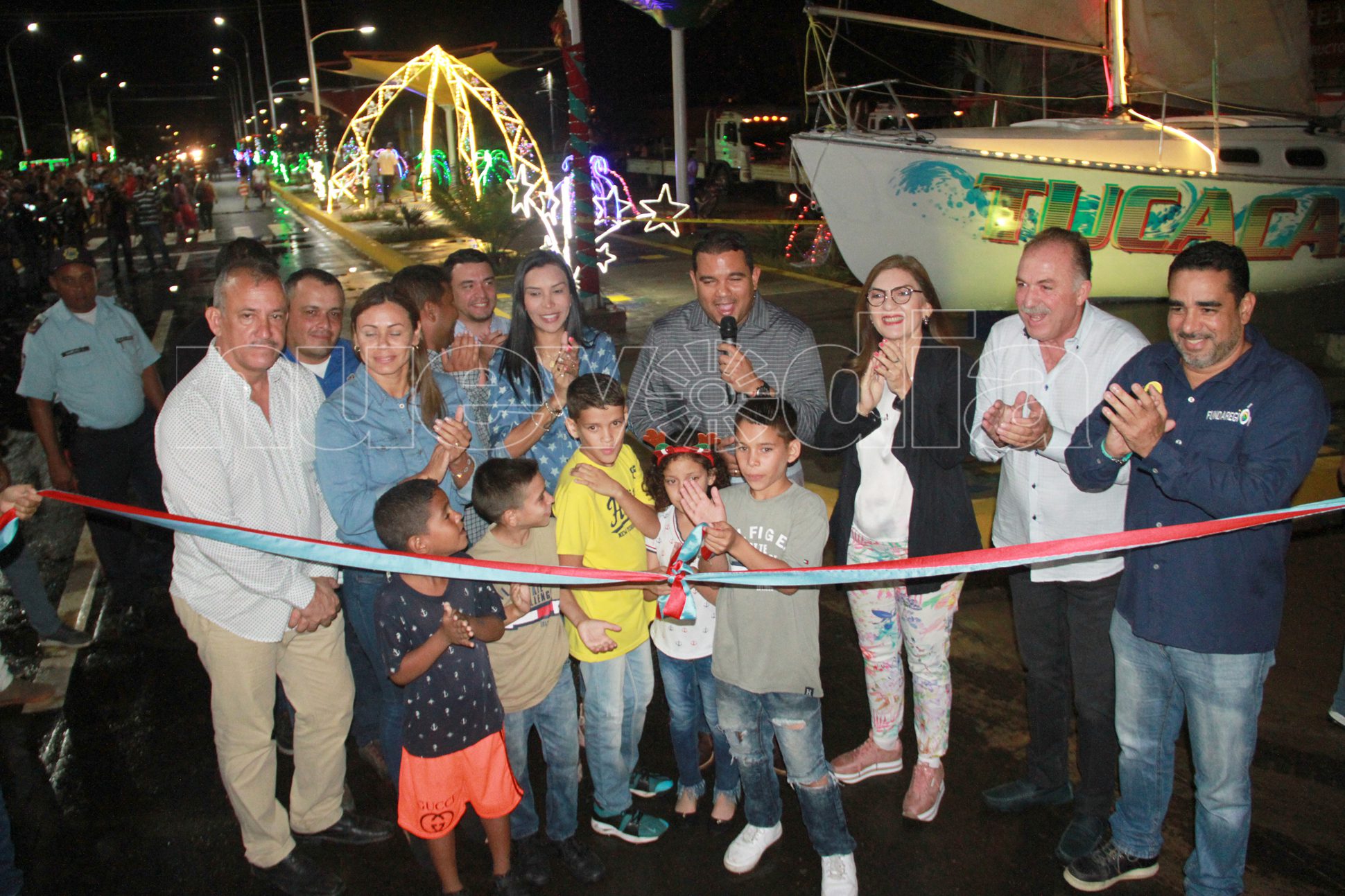 Inauguración del bulevar
