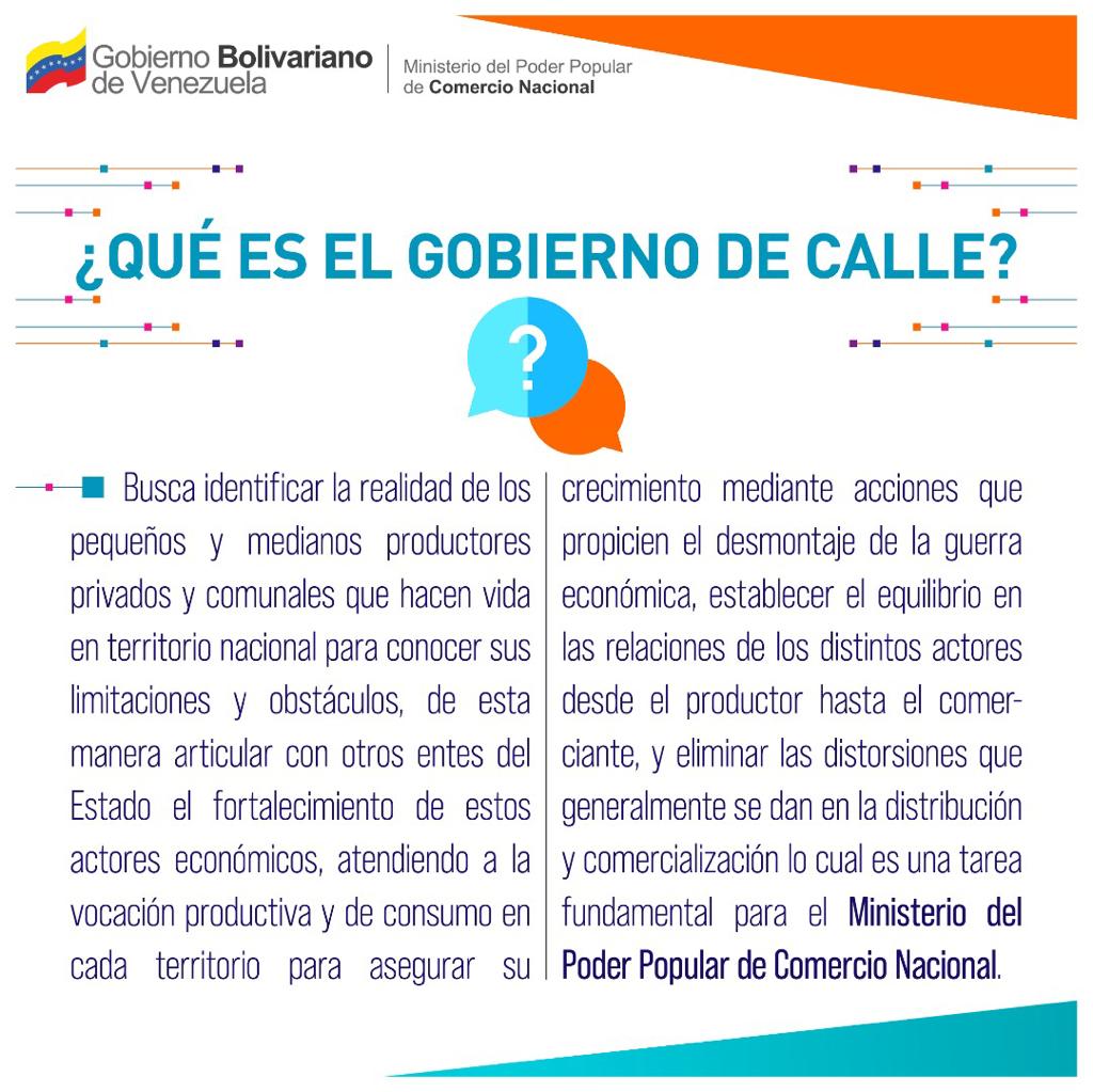 Objetivos del gobierno de calle