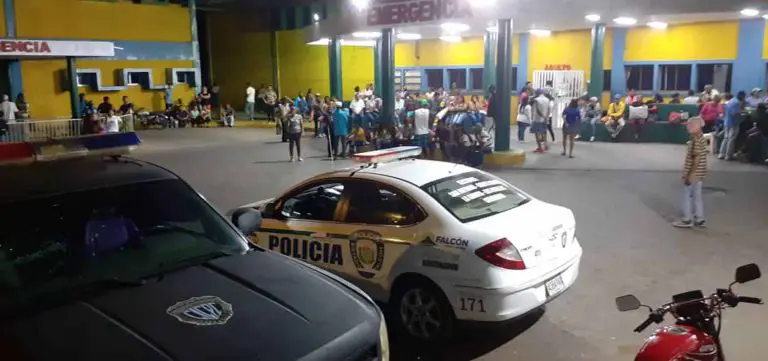 Motorizado se desliza en la Morón-Coro