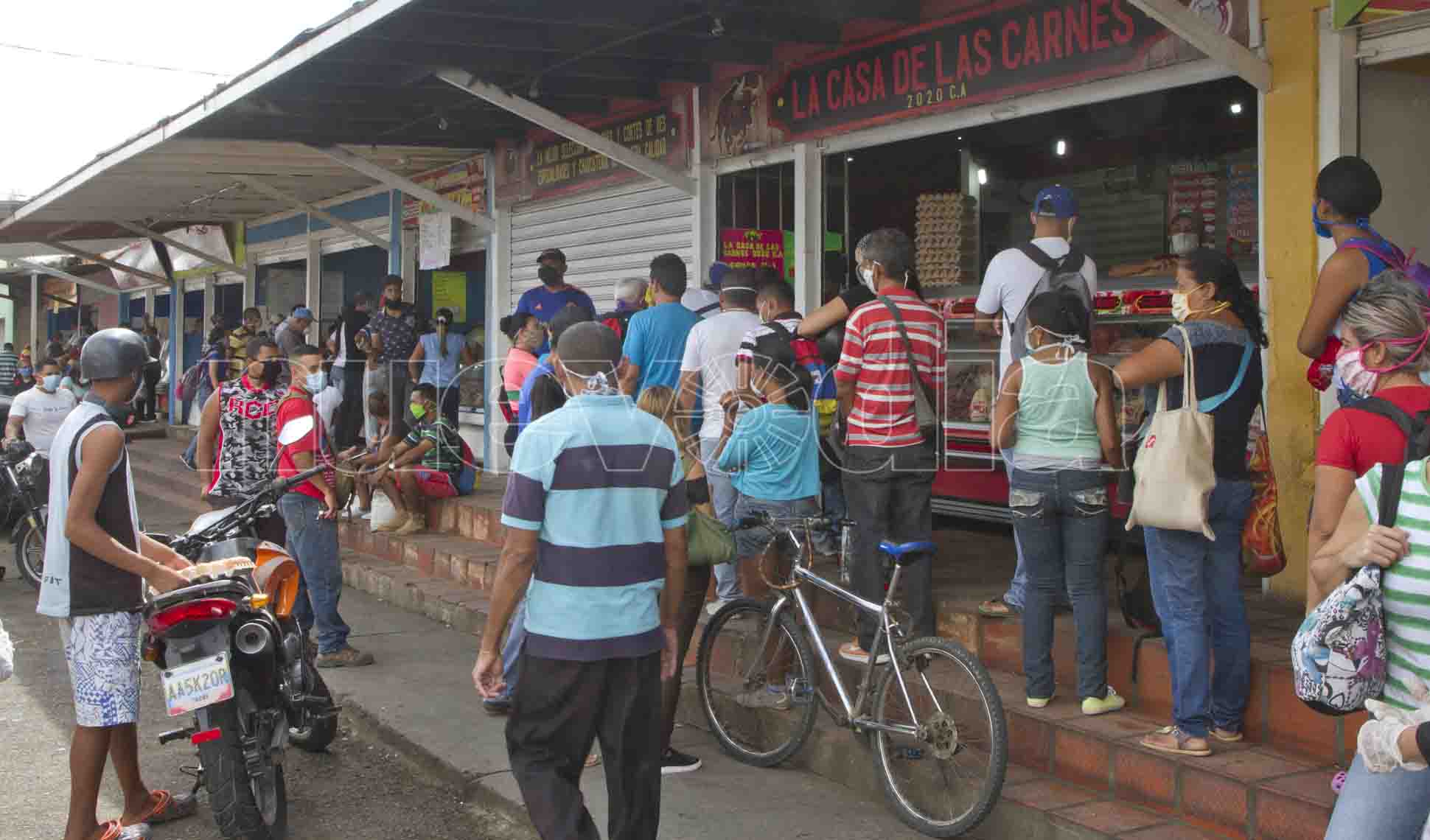 Mercado viejo coronavirus