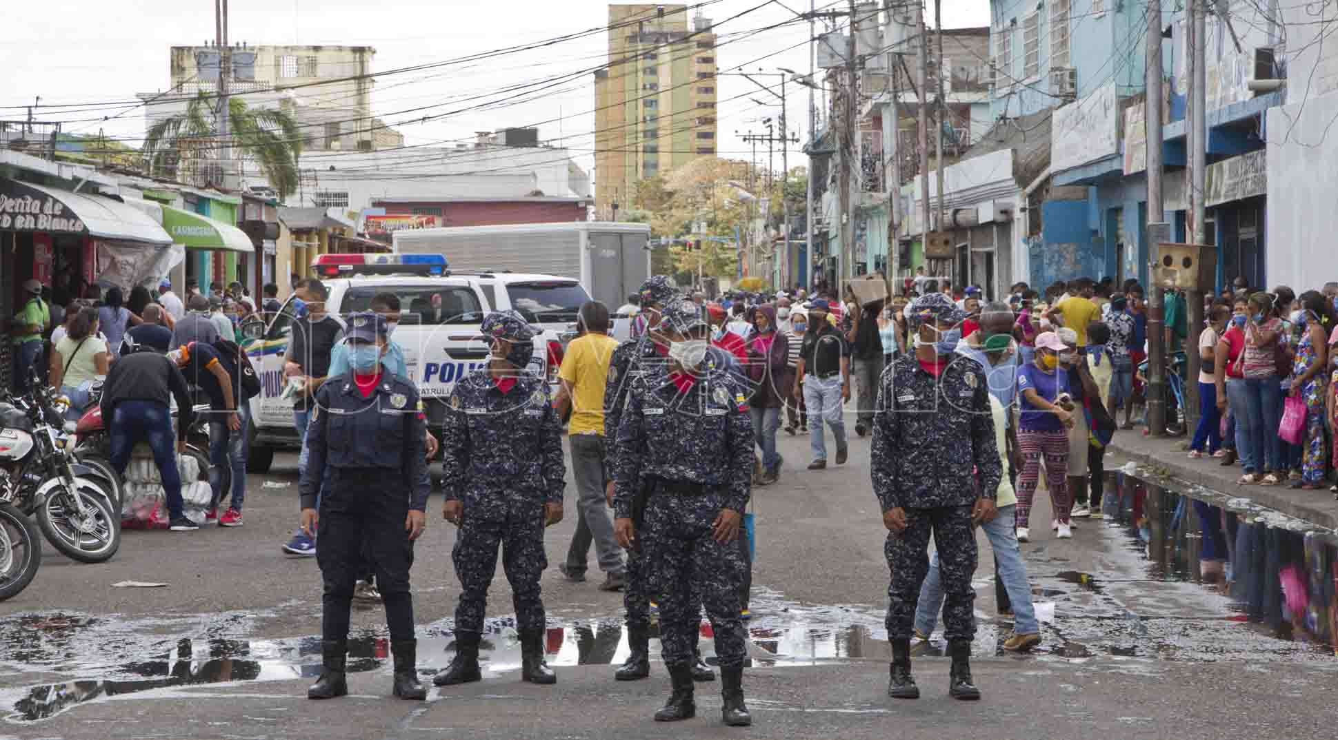 Mercado viejo coronavirus