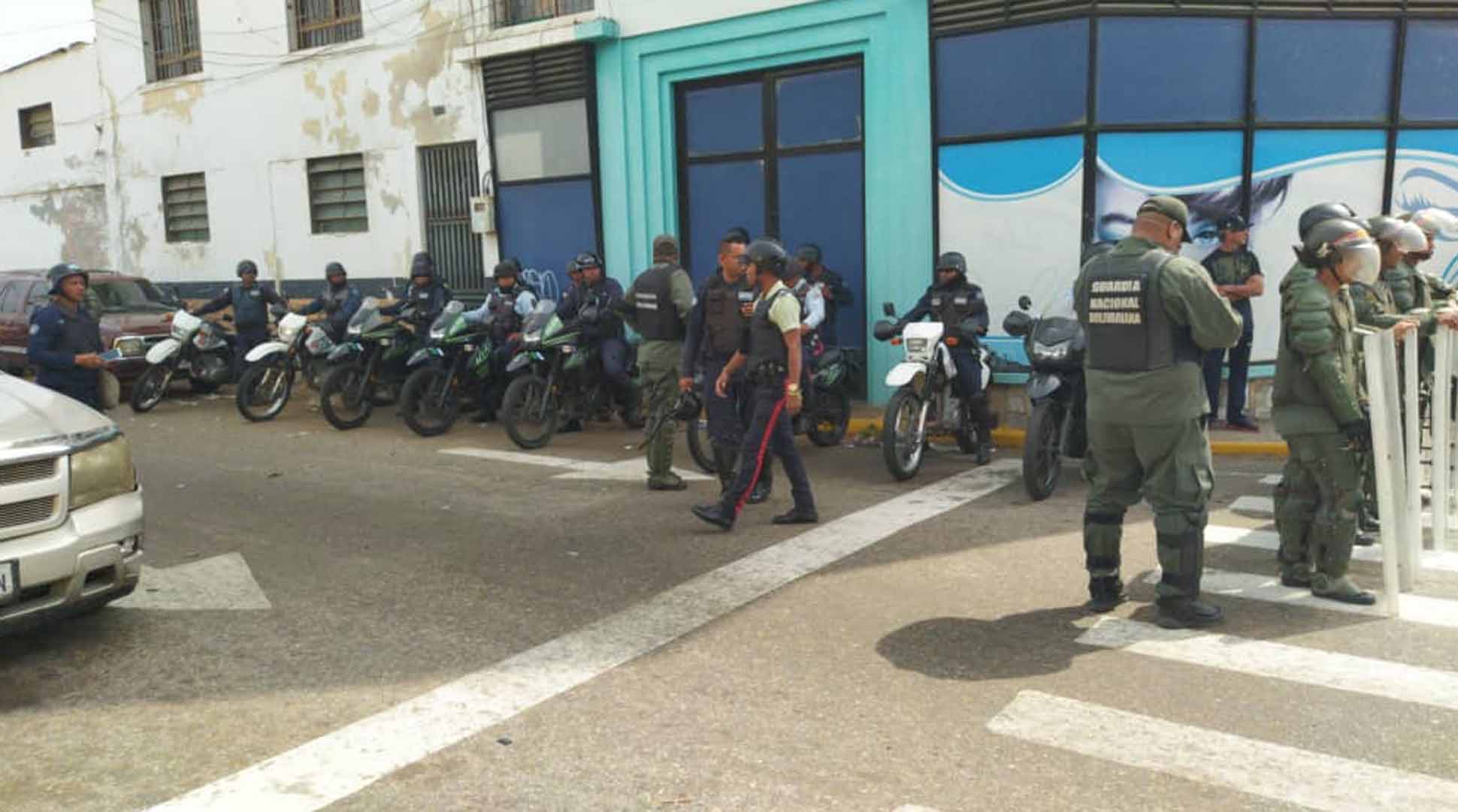 Concentración opositora