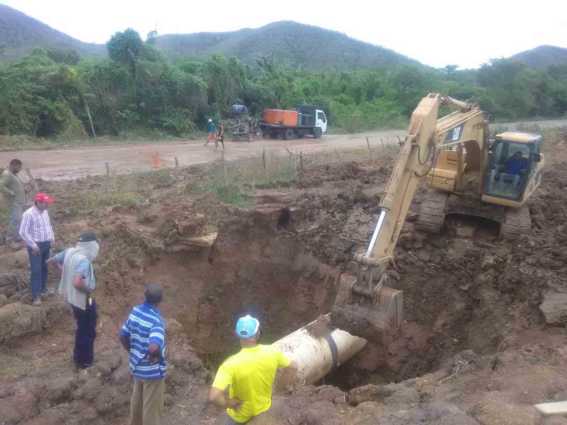 Reparación de tubería